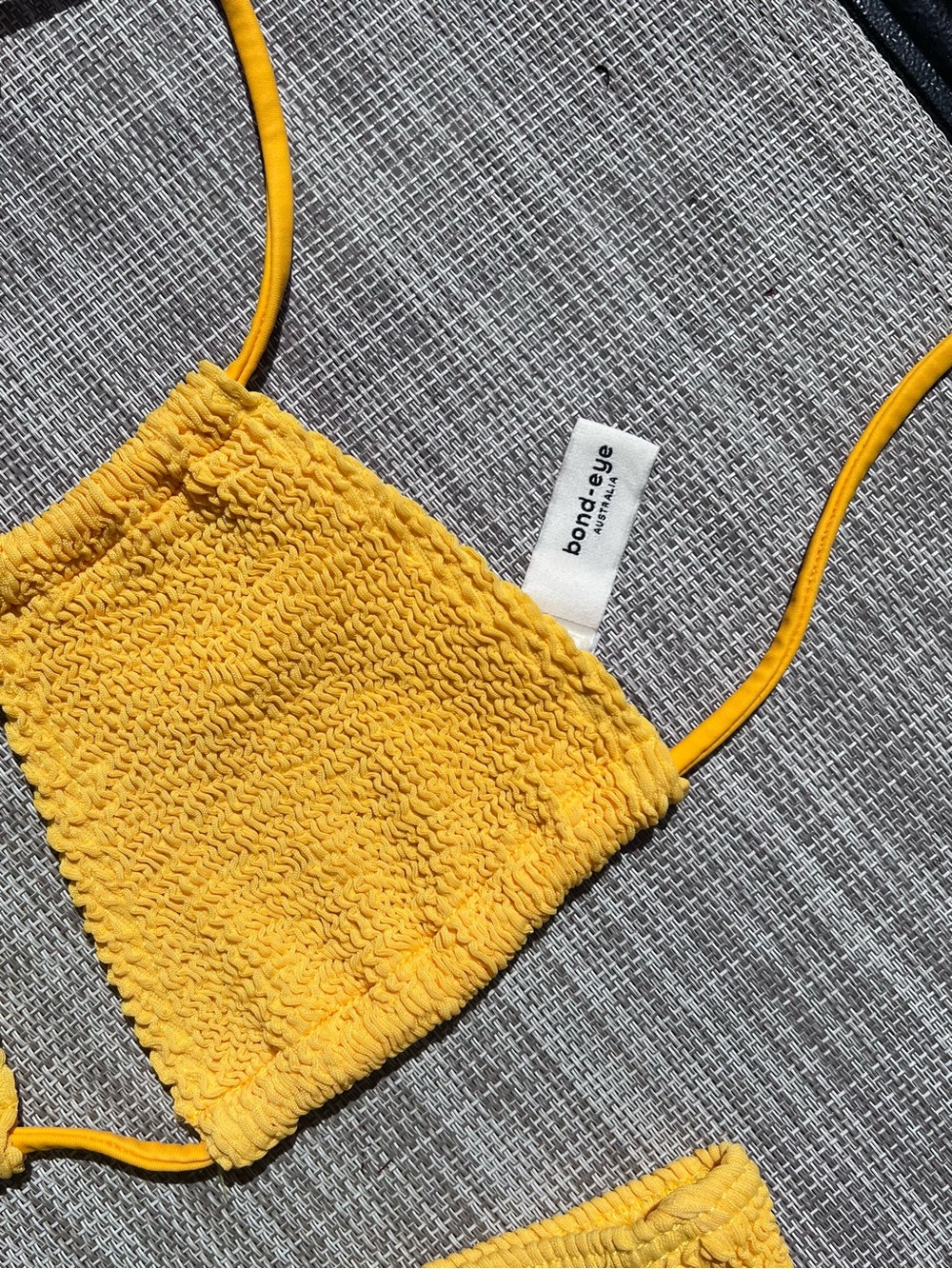 Yellow Bond Eye Palmer Bikini - Picture 5 of 5